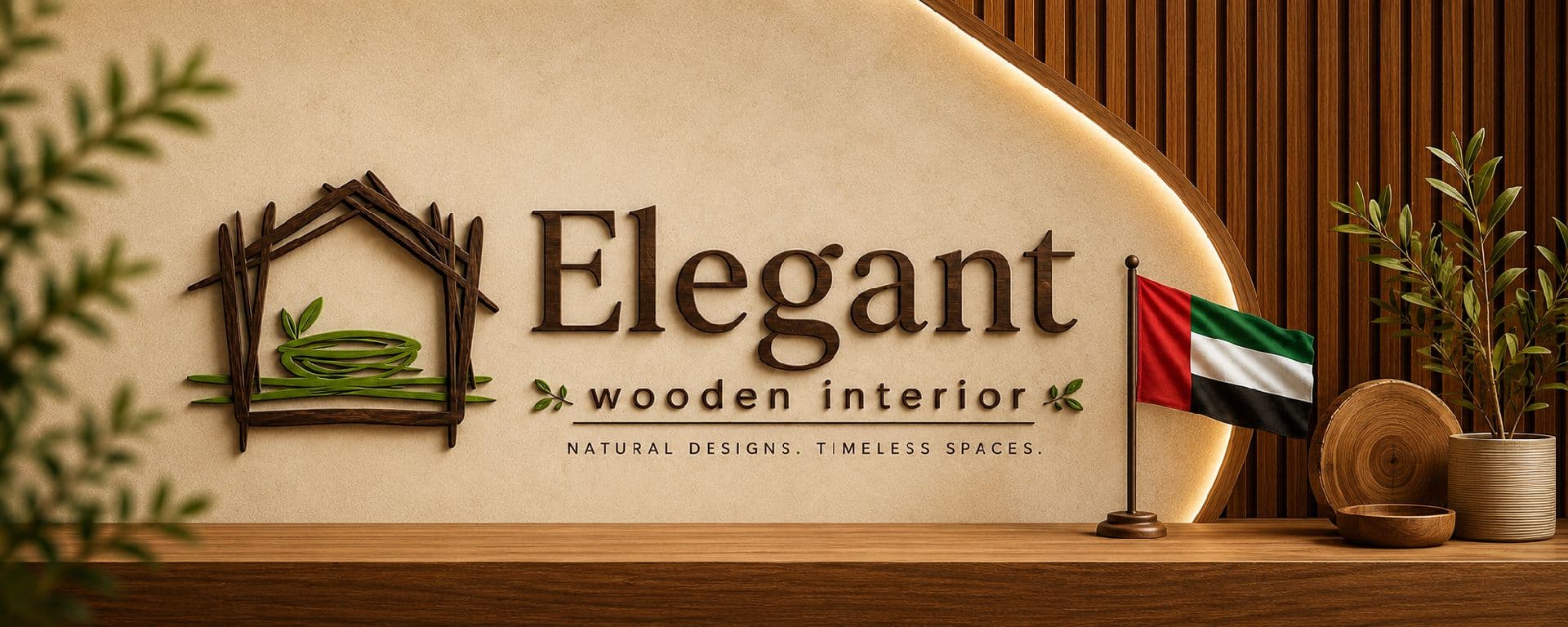Elegant wooden interior cover photo