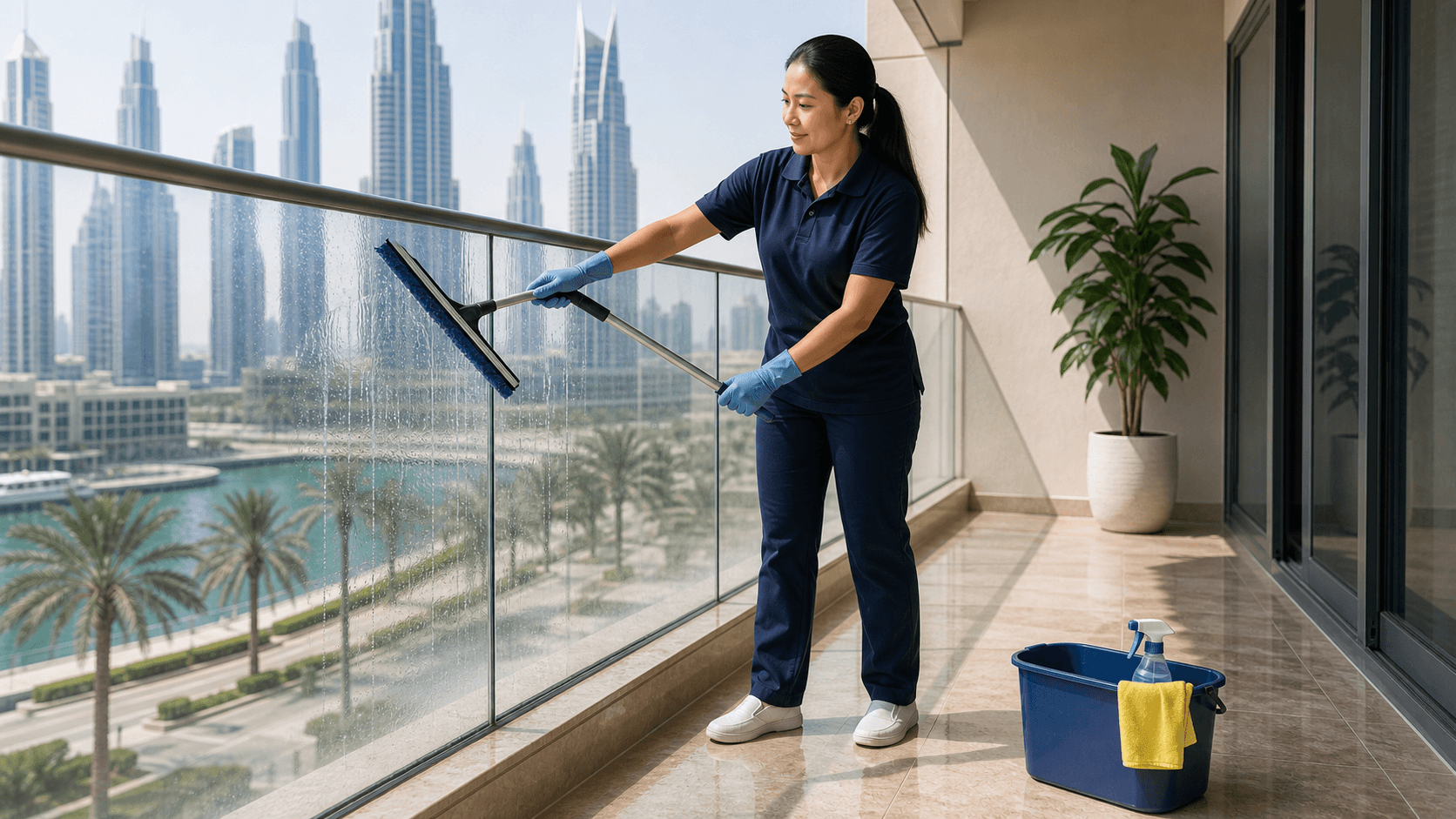 Balcony Cleaning Services in Dubai
