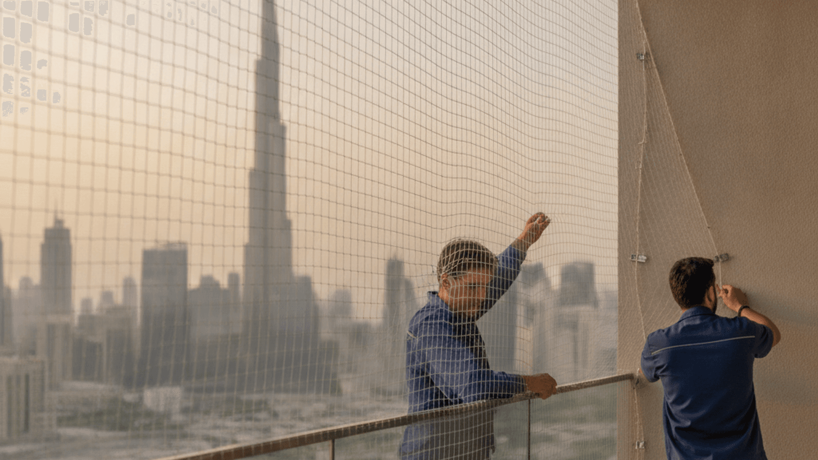 Balcony Safety Net Services in Dubai
