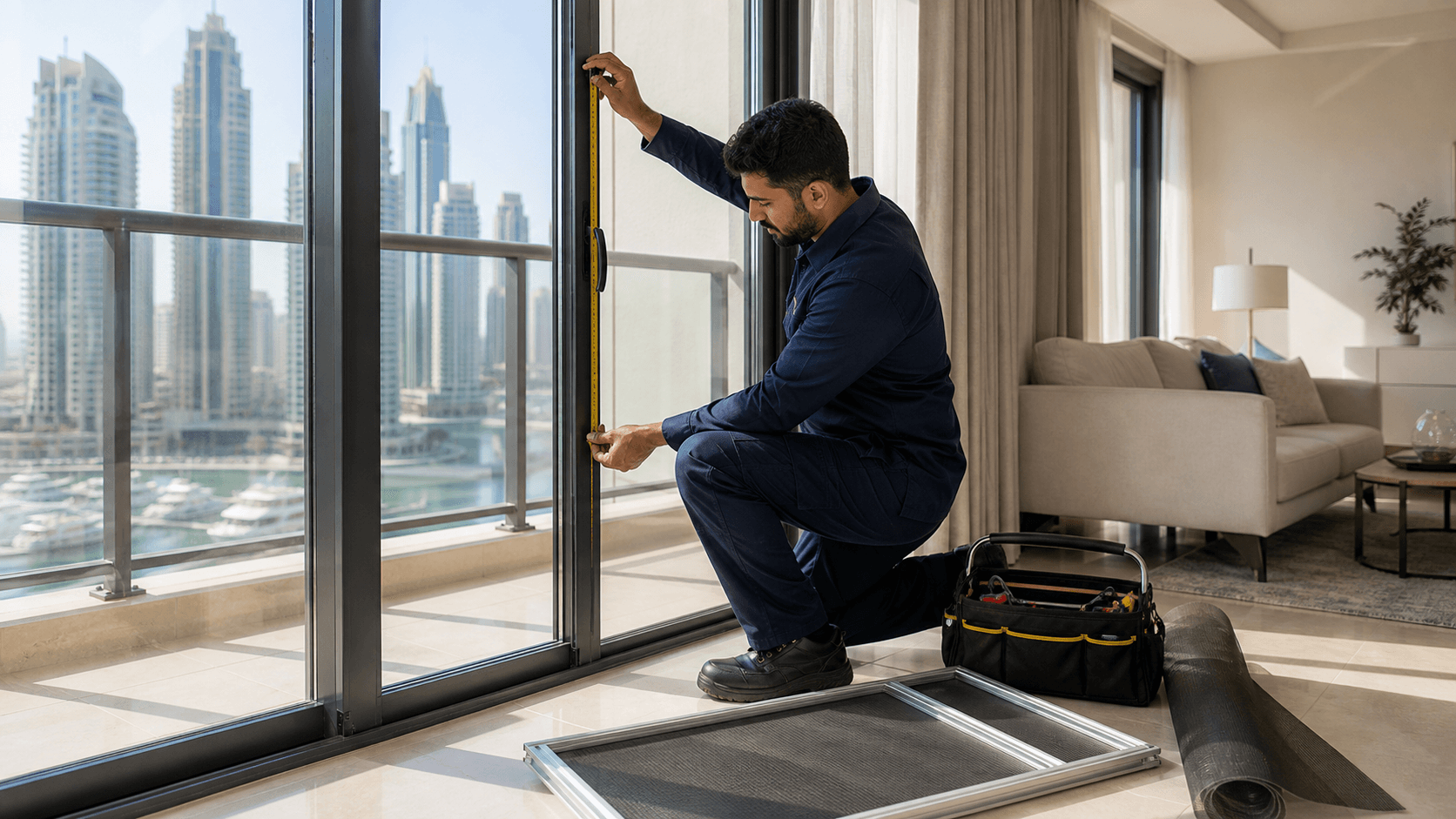 Fly Screen Installation in Dubai
