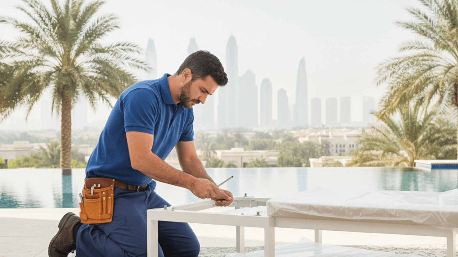 Outdoor Furniture Assembly Services in Dubai