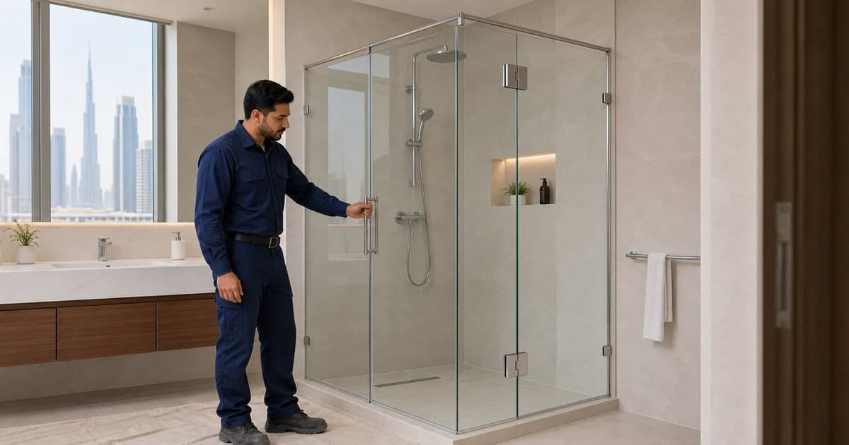 Shower Glass Door Repair Dubai: Hinges, Rollers and Seals