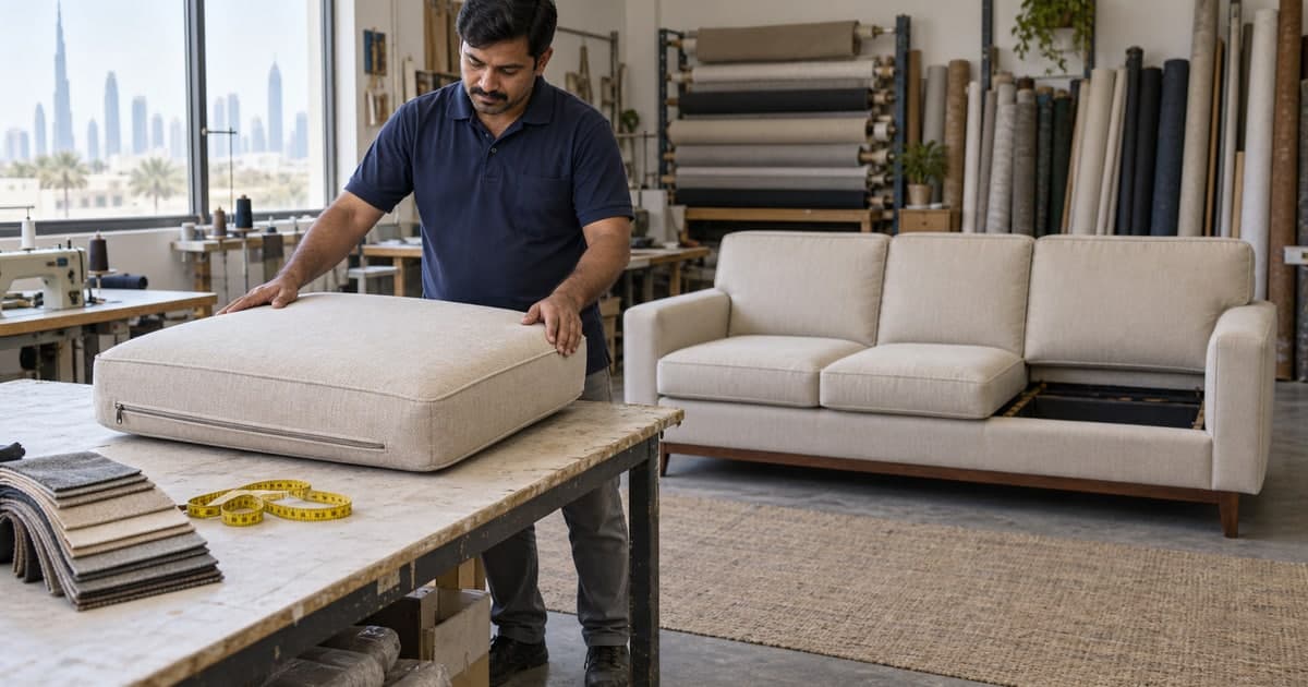 Sofa Reupholstery Dubai: Costs, Fabric & Replace Decisions