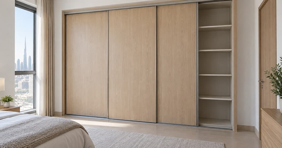 Wardrobe Door Repair Dubai: Rollers, Tracks or Panels?