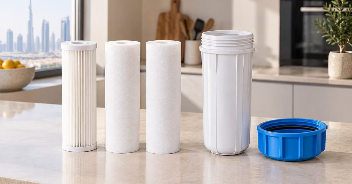 Water Filter Maintenance Dubai: Cartridge Costs & Plans